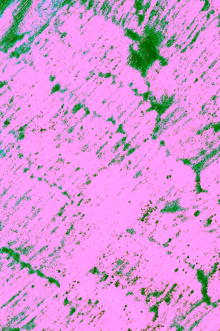 Abstracte foto groen en wit